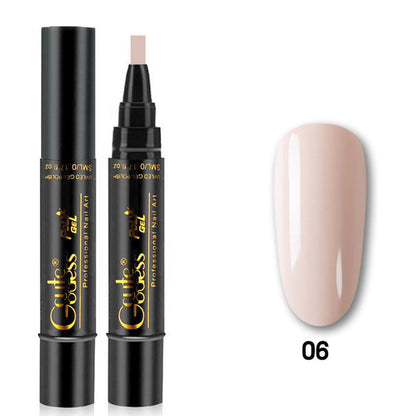 💅Ein-Schritt-Kleber Drei-in-Eins-Nagellack-Gelstift