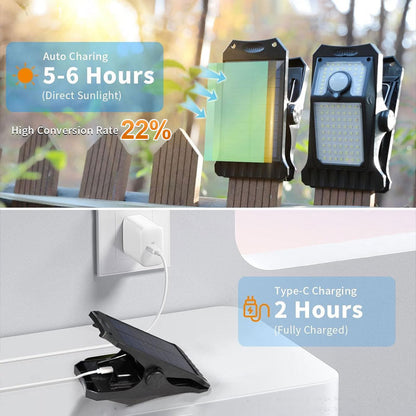 🍃Heißer Verkauf 49% OFF🌟Installationsfreie Solar-Clip-Lampe