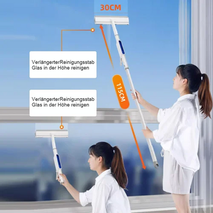 Rakel zum Sprühreinigen von Fenstern/Window cleaner with spray cleaner