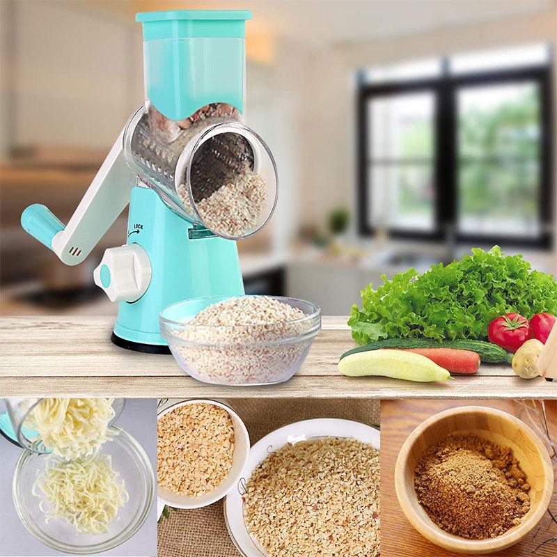 🔥2025 Küchenverkauf🔥Multifunktionaler Zerkleinerer Manuelle Rotationsreibe