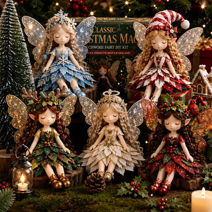 ✨ Magisches Weihnachts-Patchwork-Feen DIY-Set