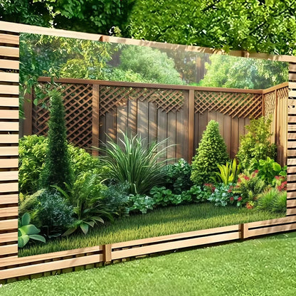 🌲 Verwandle deinen Garten in einen Zauberwald – ein Banner, unendliche Schönheit! ✨🌸