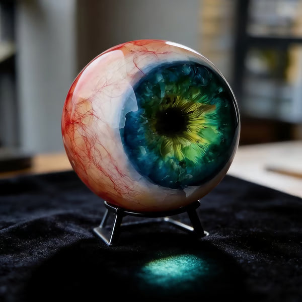 ⚡Hyperrealistische Dekoration in Form eines Monsterauges 👁️