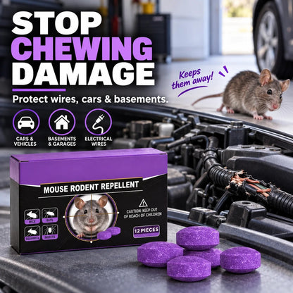 🌿 Natürliche Nagetierabwehrkugeln auf Pflanzenbasis – 12er-Pack 🐭🚫