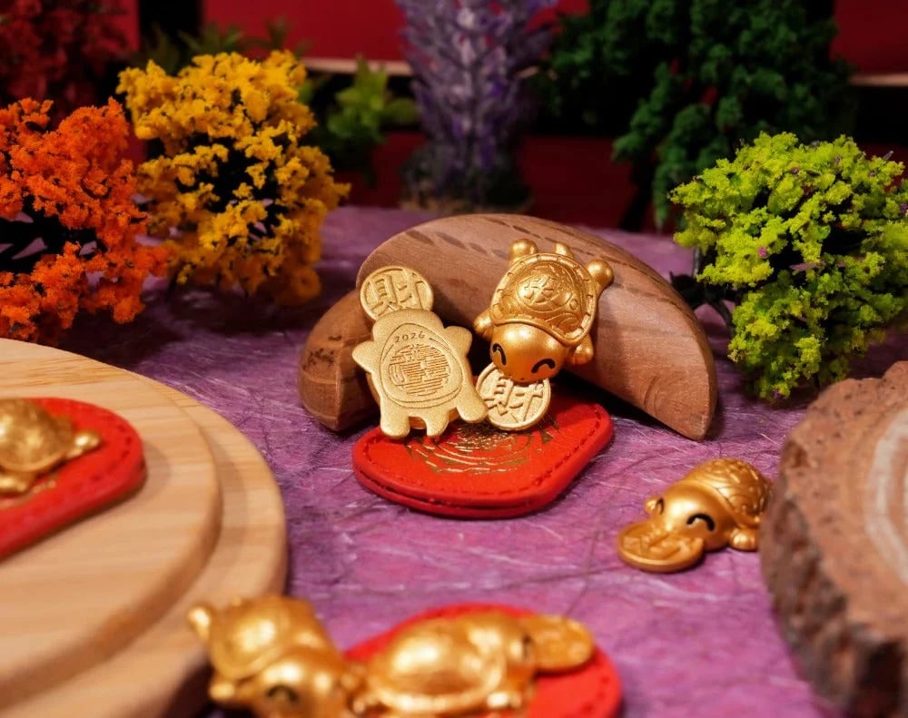🐢 2026 Goldener Schildkröten-Glücksbringer – Beißt sich am Glück fest🍀Lässt nie wieder los!