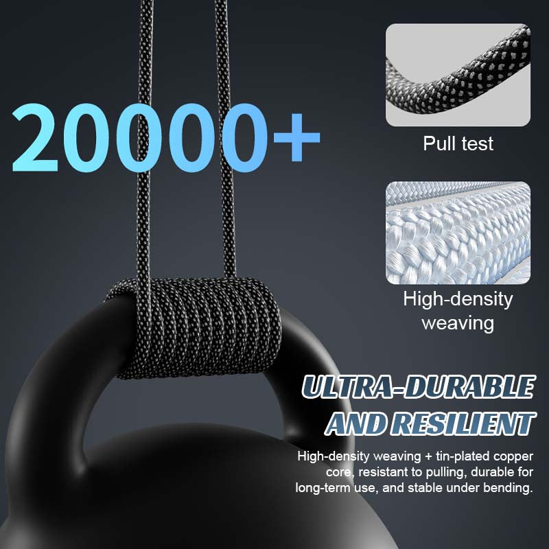 🔋Magnetisches Anti-Tangle-Datenkabel