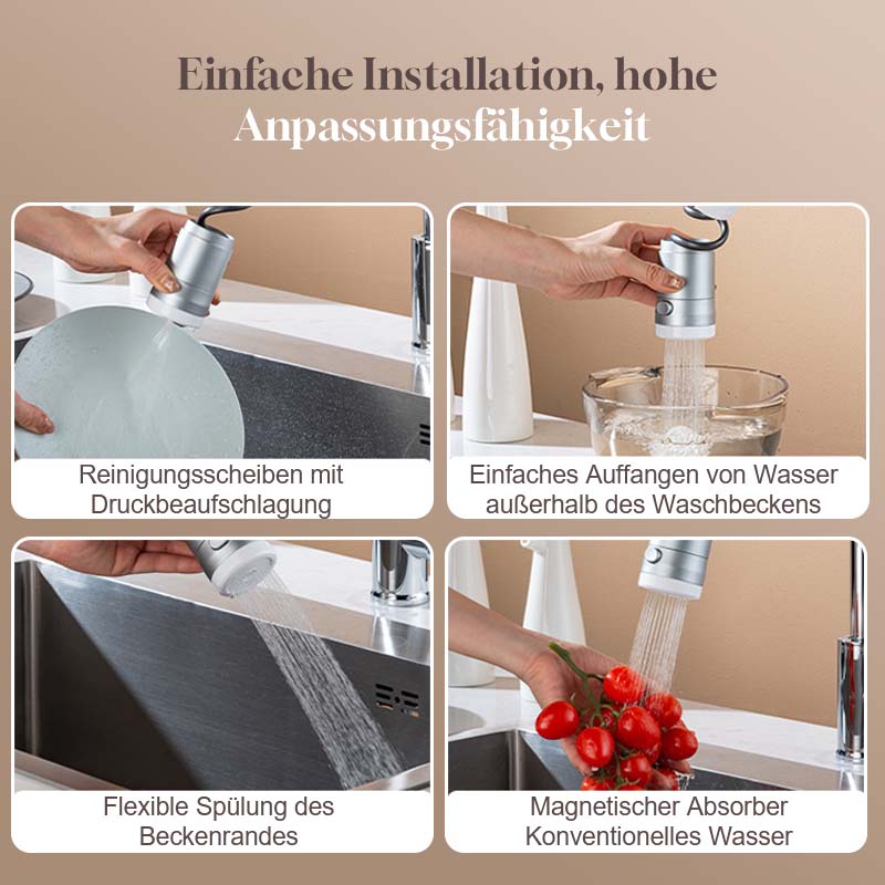 🌟 Versteckbarer Magnetischer Auszieh-Wasserhahn-Erweiterer✨