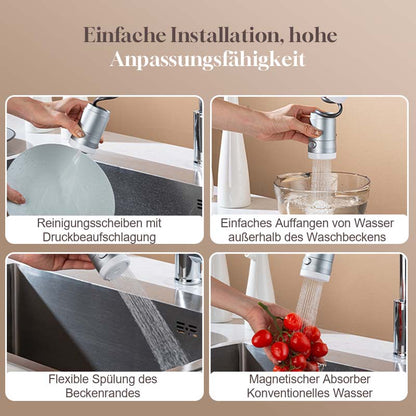 🌟 Versteckbarer Magnetischer Auszieh-Wasserhahn-Erweiterer✨