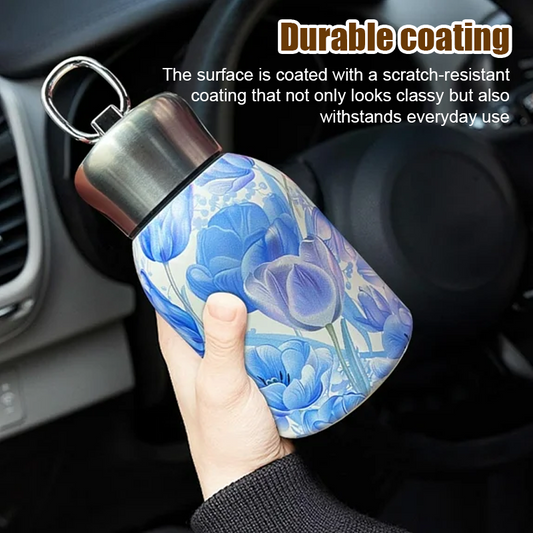 🔥Tragbare isolierte Wasserflasche im Vintage-Stil