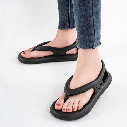 💕Rutschfeste EVA-Sohle mit dicker Sohle, schnell trocknende Flip-Flops-Hausschuhe für Paare