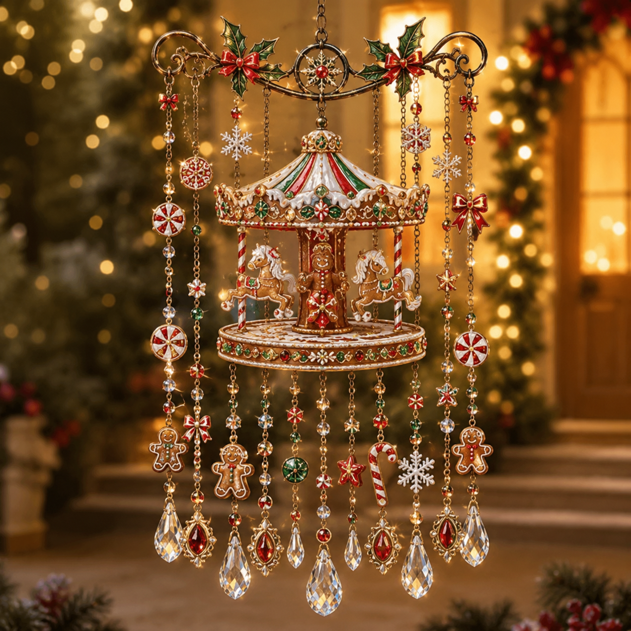 🎁LETZTER TAG — LIMITIERTE ZEIT 49% RABATT！Magisches Weihnachts-Windspiel