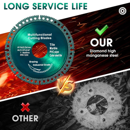 🔥2025 Heißer Verkauf🔥Winkelschleifer INDESTRUCTIBLE Disc 2.0 - Schneiden Sie alles wie Butte