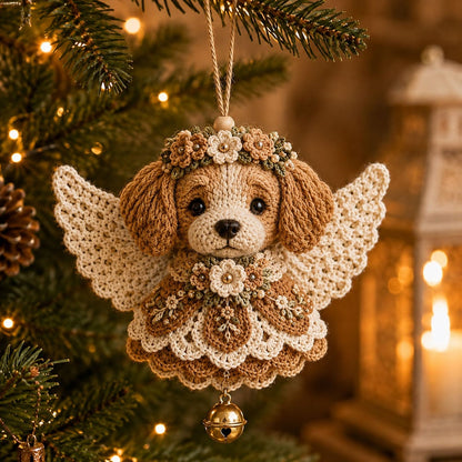 🔥 Letzter Tag: 50% RABATT 🪽 DIY-Set für gehäkelte „Tier-Schutzengel“-Weihnachtsanhänger