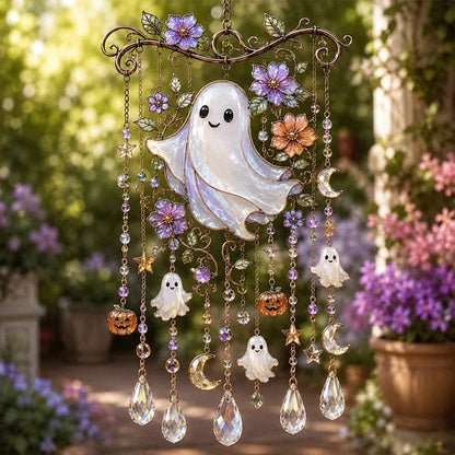 🎃 Zaubern Sie Regenbogenlicht mit gotischen Halloween-Windspielen! 🎃✨