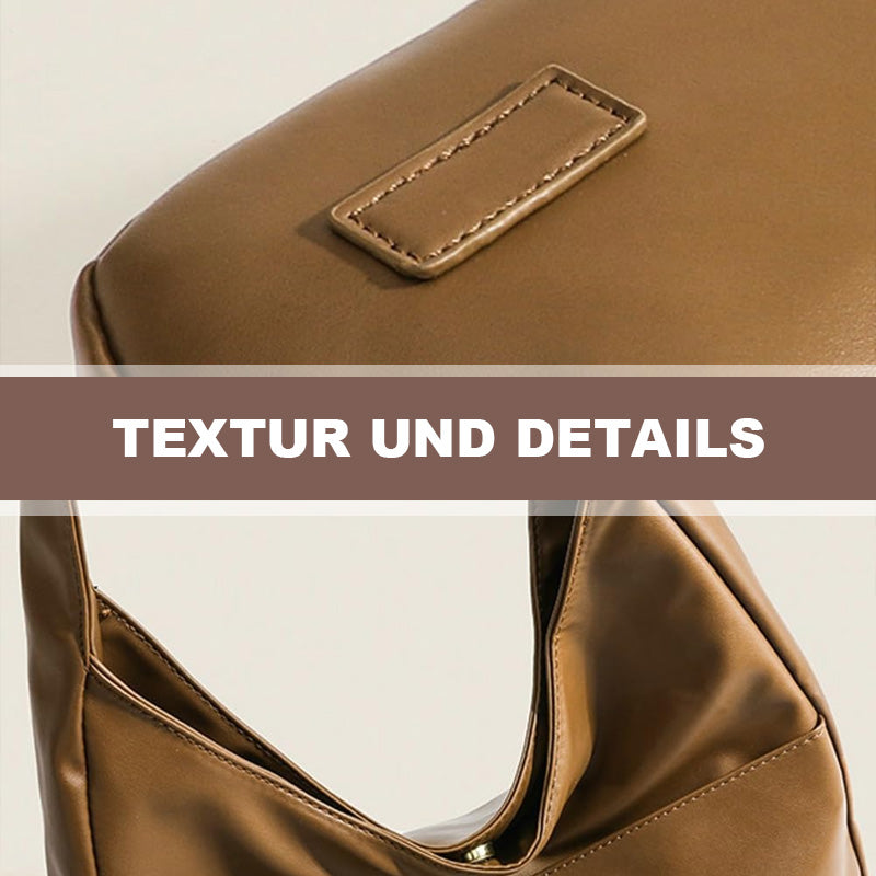 Herbst- und Winter-Tragetasche aus weichem Leder 💼