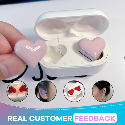 ❤️Valentinstag-Sonderangebot❤️ Herzförmige kabellose Ohrhöre