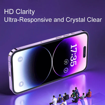 Seidenraster Staubfreier Raum Gehärtete Folie