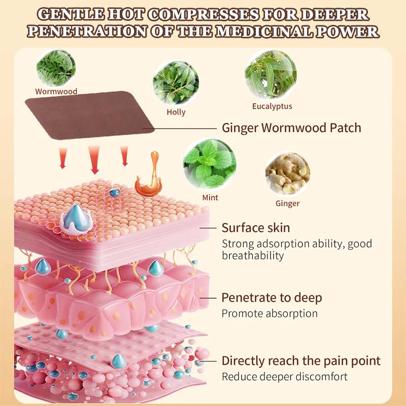 🔥2025 Heißer Verkau🎁Malmört Moxibustion Gewrichtspleisters