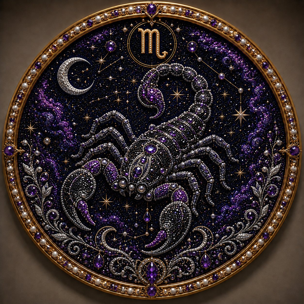 🔥 12 Sternzeichen Perlen-Kunst-Set ♈🌙