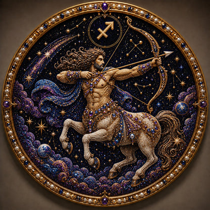 🔥 12 Sternzeichen Perlen-Kunst-Set ♈🌙