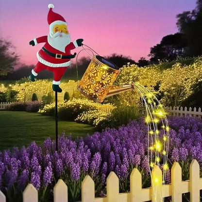 🎅Solar-Gartenleuchte In Form Des Weihnachtsmanns🎄