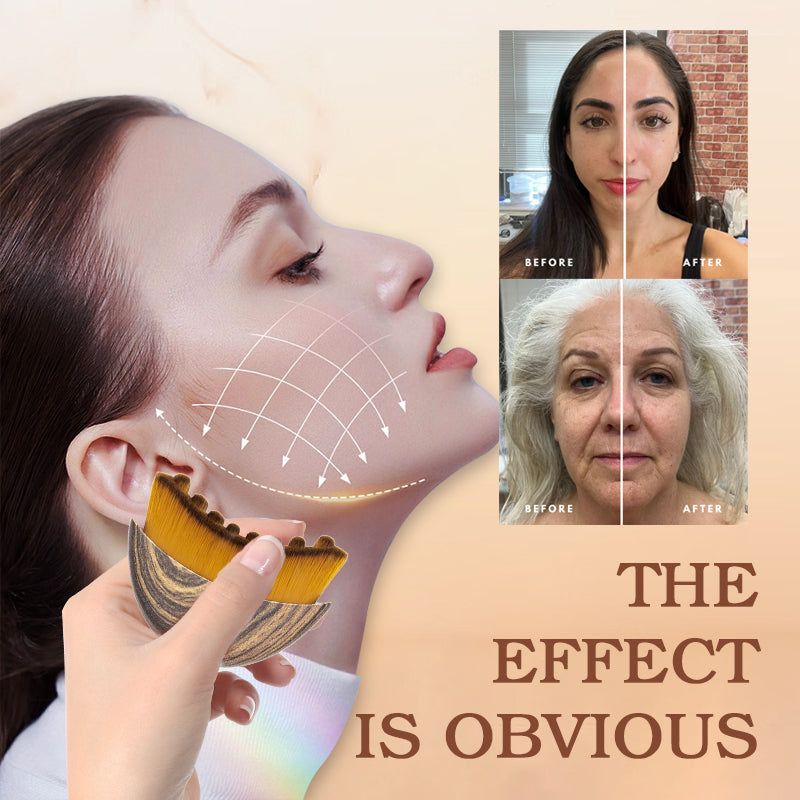 💆♀️ Lymphatic Contour Facial Brush | Jede Bürste formt Ihre Konturen
