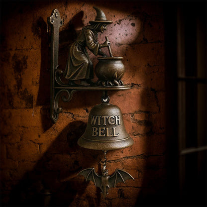 🧙‍♀️Lassen Sie Ihre Gäste schon an der Tür von der Magie empfange🔔Hexenglocke