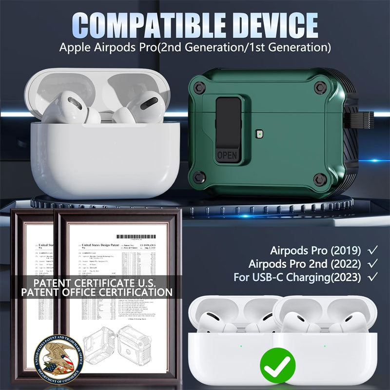 Für Airpods Zweite Generation Mecha-Kopfhörer-Set