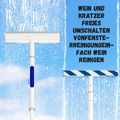 Rakel zum Sprühreinigen von Fenstern/Window cleaner with spray cleaner