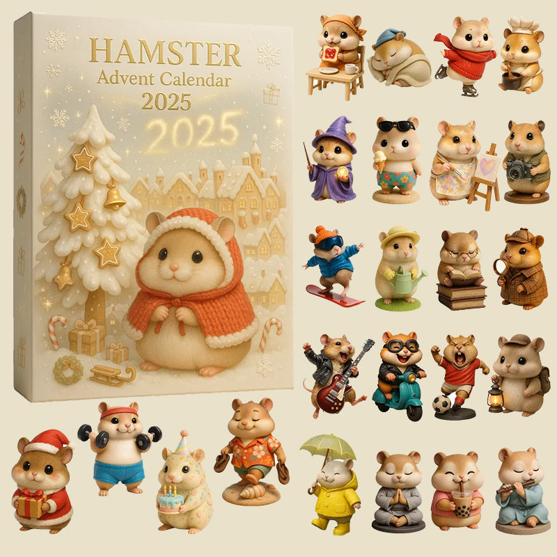 🐹🎄 3D - Hamster Adventskalender 2025