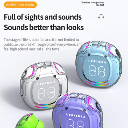 In-Ear-Bluetooth-Kopfhörer mit Digitalanzeige und langer Lebensdauer