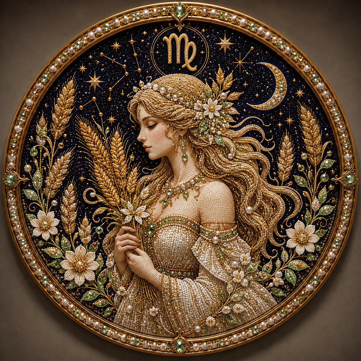 🔥 12 Sternzeichen Perlen-Kunst-Set ♈🌙