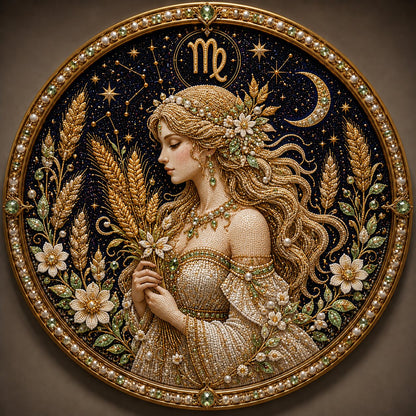 🔥 12 Sternzeichen Perlen-Kunst-Set ♈🌙