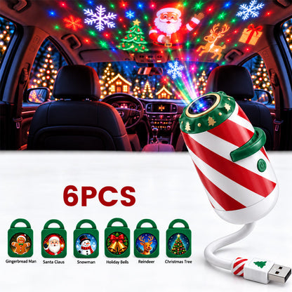 🎄🚗 Merry Ride Weihnachtsauto-Projektorlicht 🎅✨