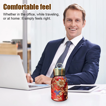 🔥Tragbare isolierte Wasserflasche im Vintage-Stil