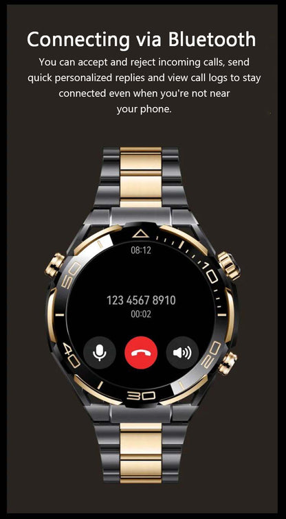 Smartwatch mit Bluetooth-Anruf