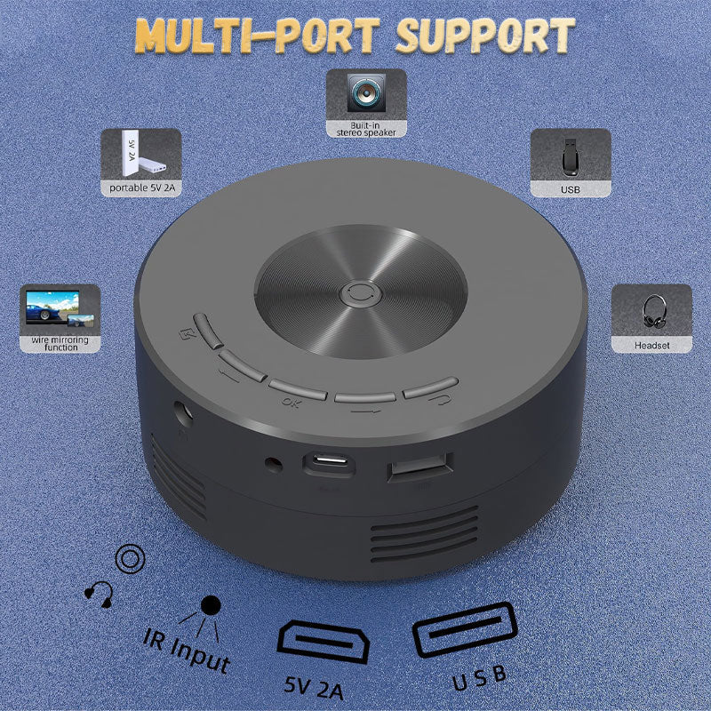 🔥2025 Heißer Verkauf🔥Mini-LED-Projektor