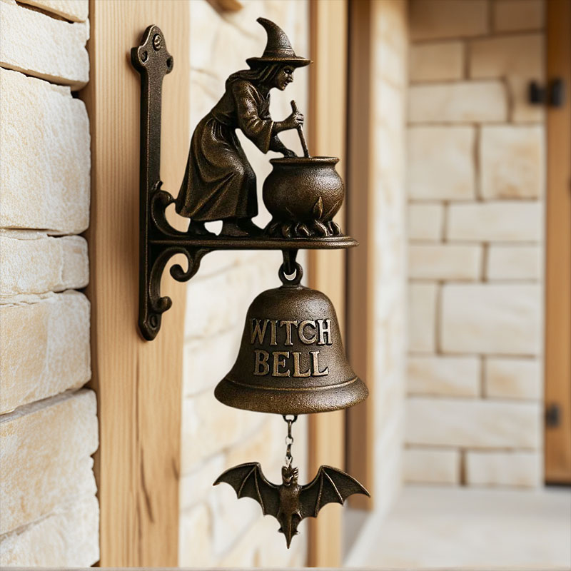 🧙‍♀️Lassen Sie Ihre Gäste schon an der Tür von der Magie empfange🔔Hexenglocke