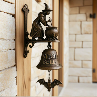 🧙‍♀️Lassen Sie Ihre Gäste schon an der Tür von der Magie empfange🔔Hexenglocke