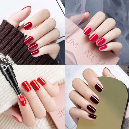 💅Ein-Schritt-Kleber Drei-in-Eins-Nagellack-Gelstift