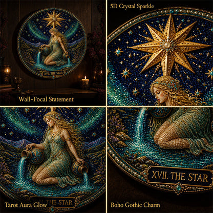 🧘‍♀️ Finde Dein Heiliges Licht: Große Arkana Tarot Diamond Painting 🌘