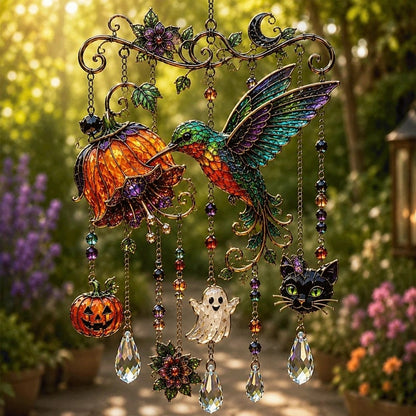 🎃 Zaubern Sie Regenbogenlicht mit gotischen Halloween-Windspielen! 🎃✨