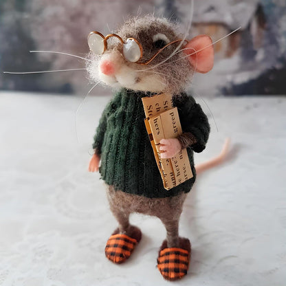 🐭Niedliche Handgefertigte Filzmaus