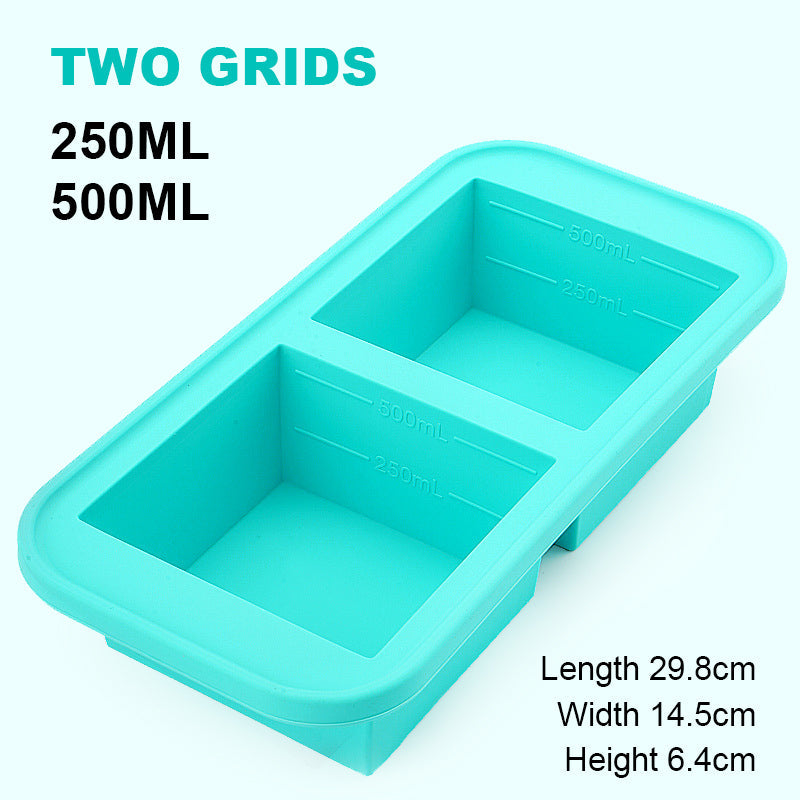 👩‍🍳Silikon Gefrierform mit Deckel