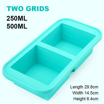 👩‍🍳Silikon Gefrierform mit Deckel