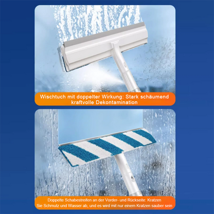 Rakel zum Sprühreinigen von Fenstern/Window cleaner with spray cleaner