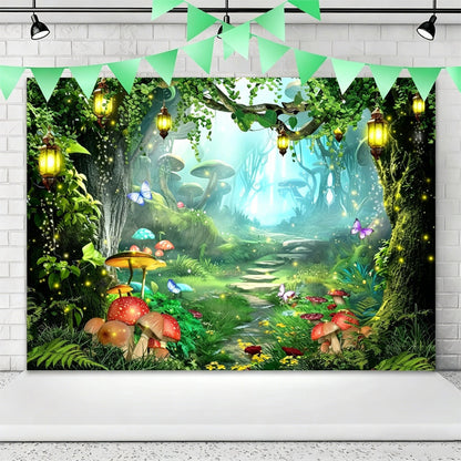 🌲 Verwandle deinen Garten in einen Zauberwald – ein Banner, unendliche Schönheit! ✨🌸