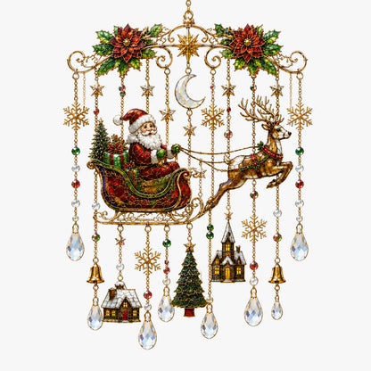 ✨ Zauberhafter Weihnachts-Kristallanhänger