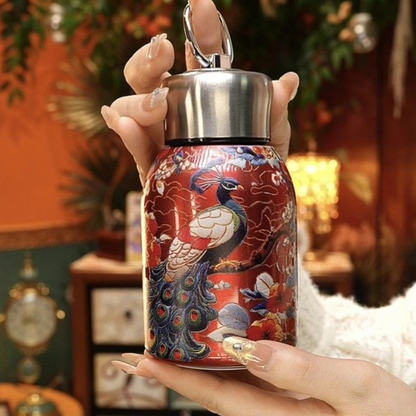 🔥Tragbare isolierte Wasserflasche im Vintage-Stil