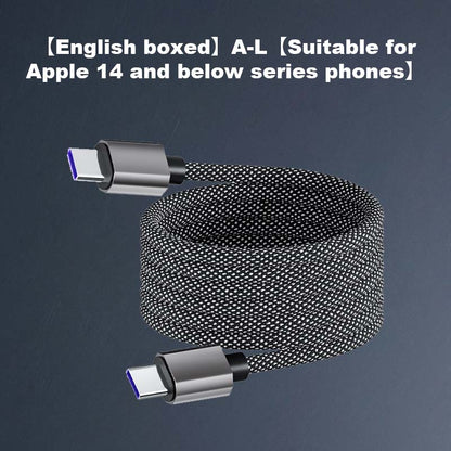 🔋Magnetisches Anti-Tangle-Datenkabel